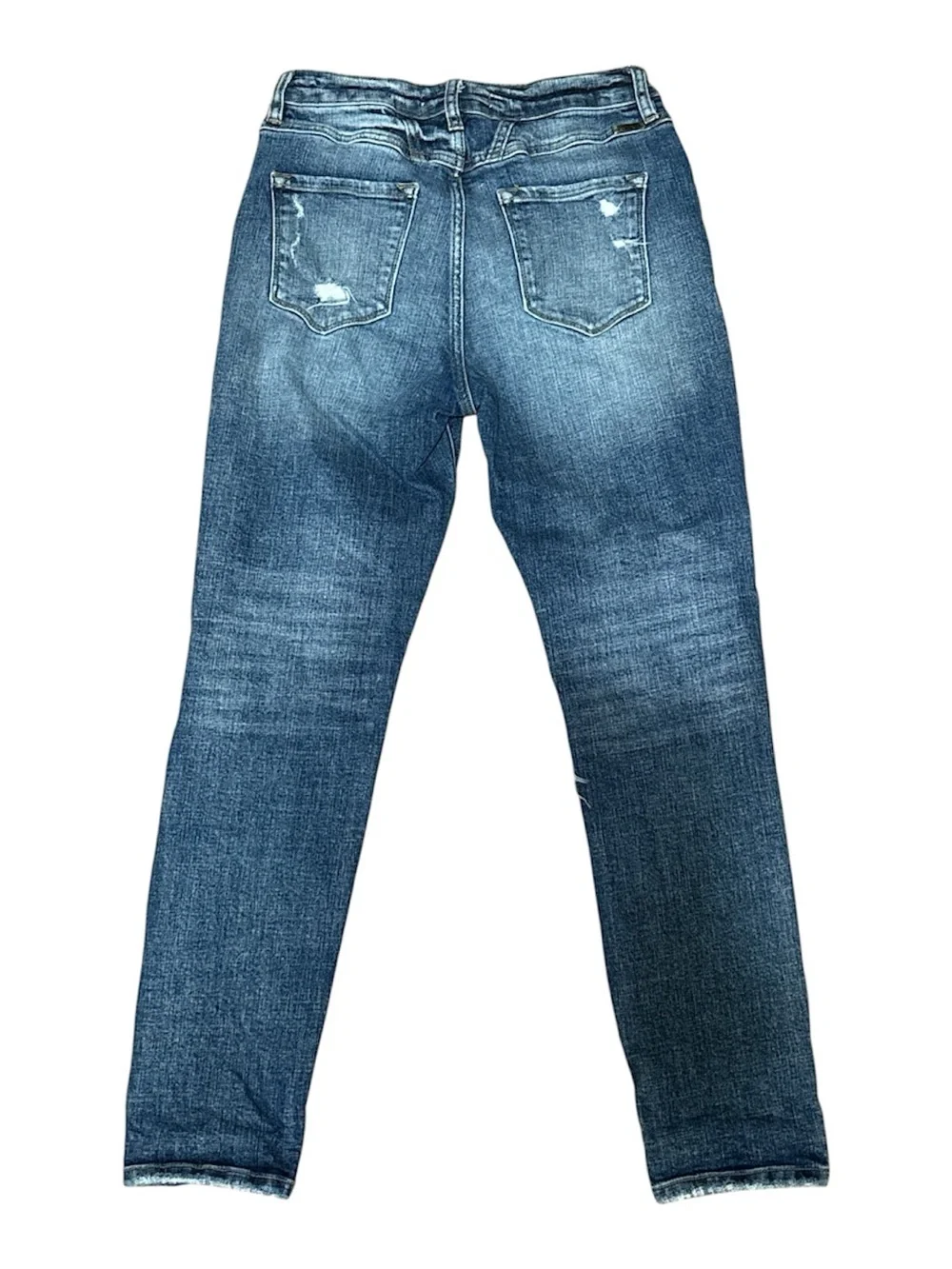 KanCan Estilo High Rise Distressed Mom Jeans 7/27